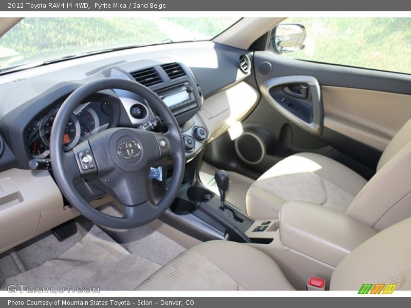 Pyrite Mica / Sand Beige 2012 Toyota RAV4 I4 4WD