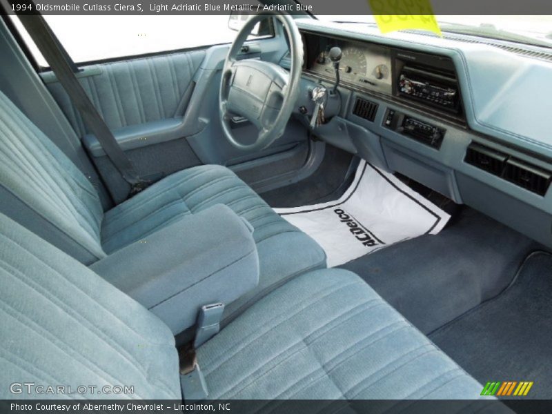  1994 Cutlass Ciera S Adriatic Blue Interior