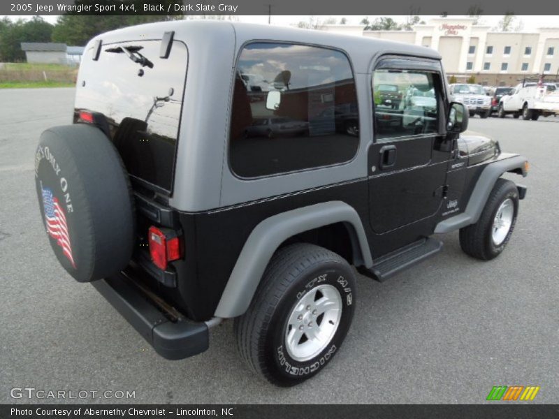 Black / Dark Slate Gray 2005 Jeep Wrangler Sport 4x4