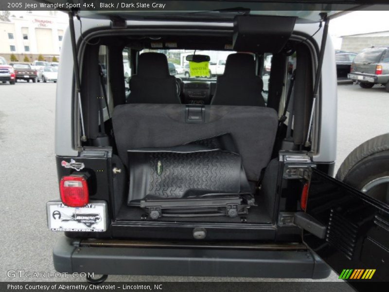 Black / Dark Slate Gray 2005 Jeep Wrangler Sport 4x4