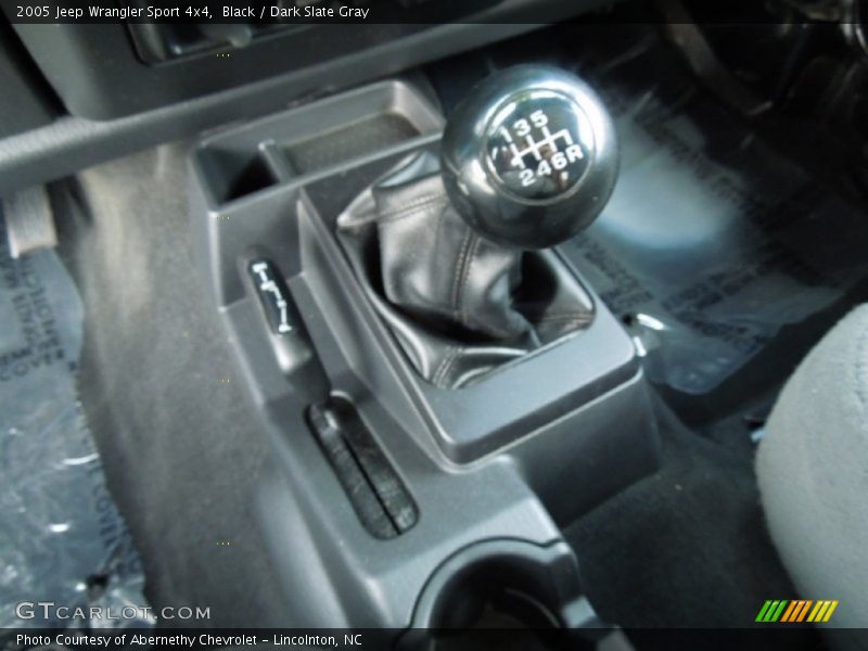  2005 Wrangler Sport 4x4 6 Speed Manual Shifter