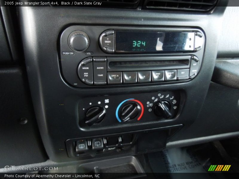 Black / Dark Slate Gray 2005 Jeep Wrangler Sport 4x4