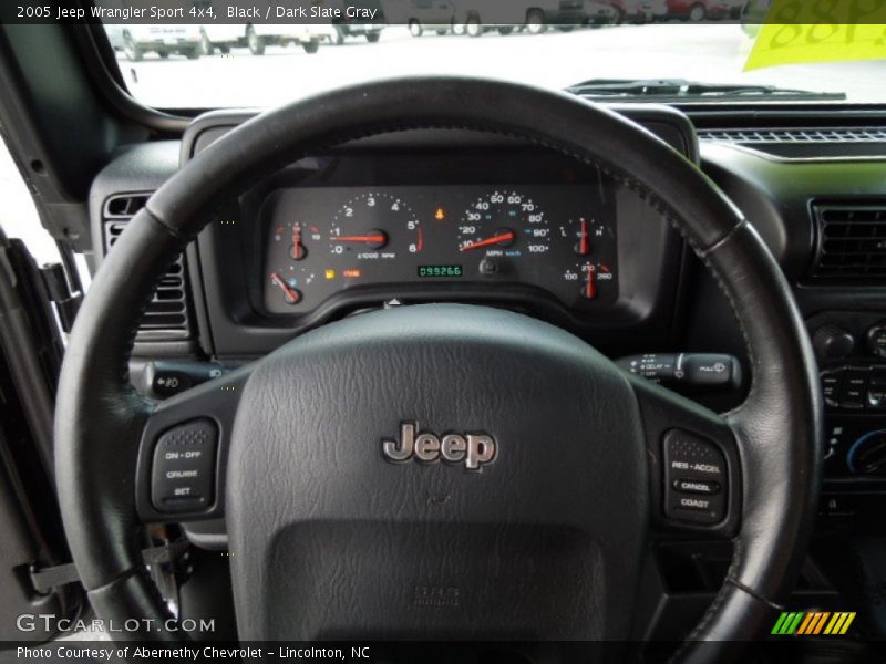 Black / Dark Slate Gray 2005 Jeep Wrangler Sport 4x4