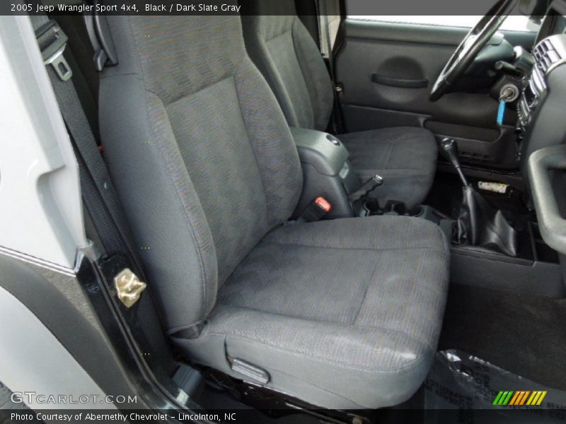 Black / Dark Slate Gray 2005 Jeep Wrangler Sport 4x4