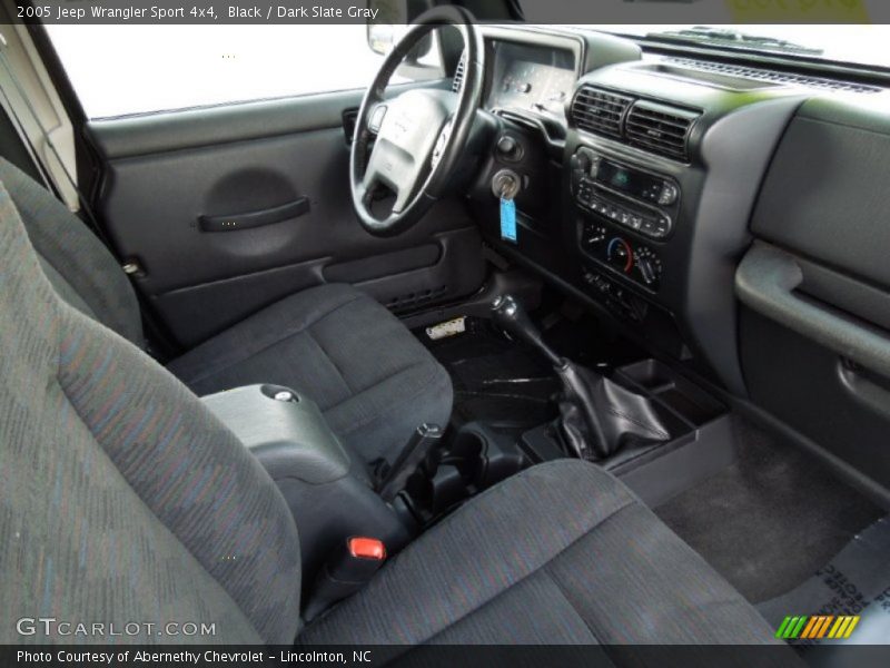 Black / Dark Slate Gray 2005 Jeep Wrangler Sport 4x4