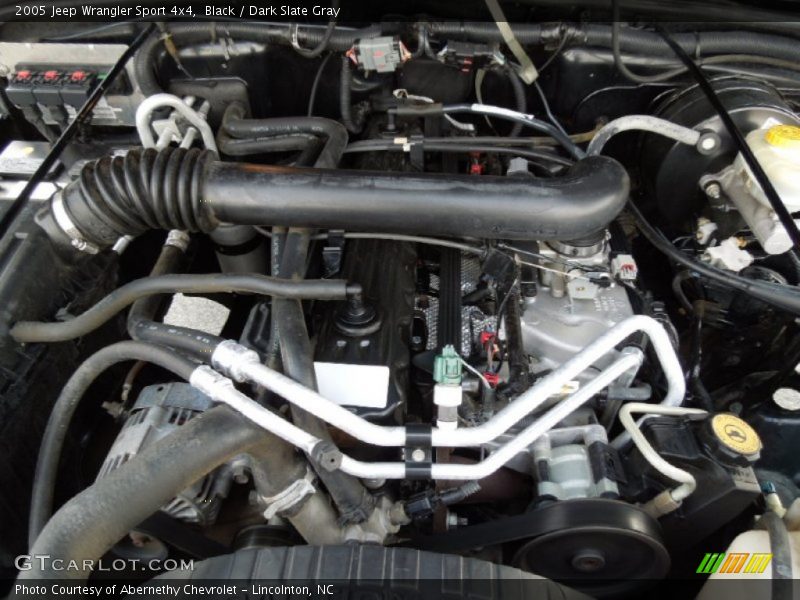 2005 Wrangler Sport 4x4 Engine - 4.0 Liter OHV 12-Valve Inline 6 Cylinder