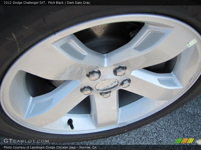 Pitch Black / Dark Slate Gray 2012 Dodge Challenger SXT