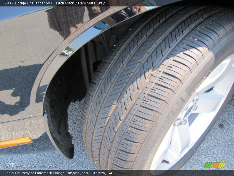 Pitch Black / Dark Slate Gray 2012 Dodge Challenger SXT