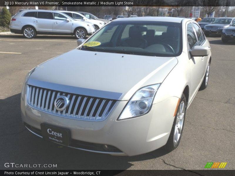 Smokestone Metallic / Medium Light Stone 2010 Mercury Milan V6 Premier