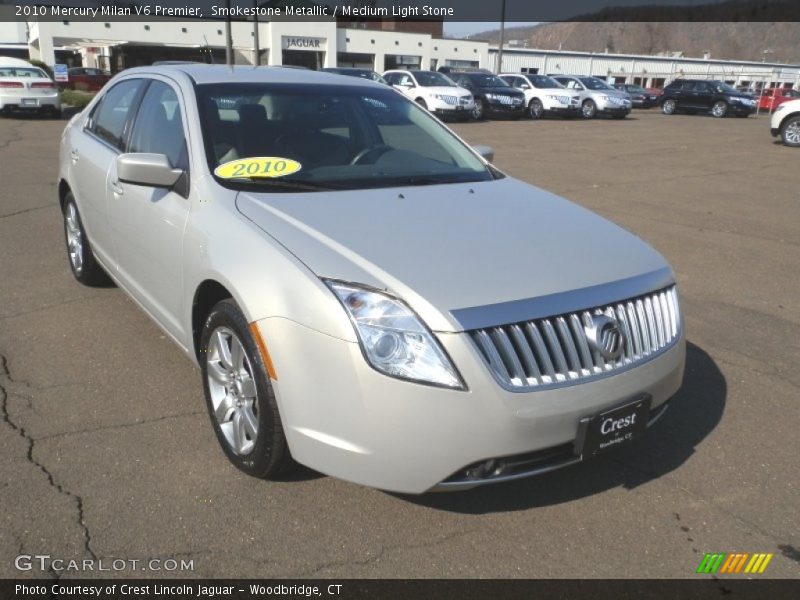 Smokestone Metallic / Medium Light Stone 2010 Mercury Milan V6 Premier