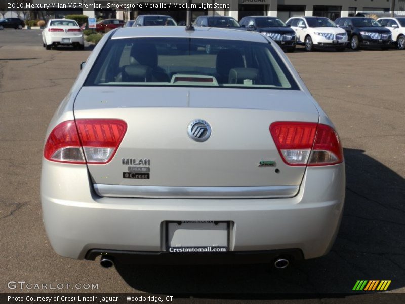 Smokestone Metallic / Medium Light Stone 2010 Mercury Milan V6 Premier