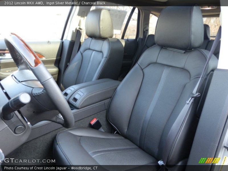 Ingot Silver Metallic / Charcoal Black 2012 Lincoln MKX AWD