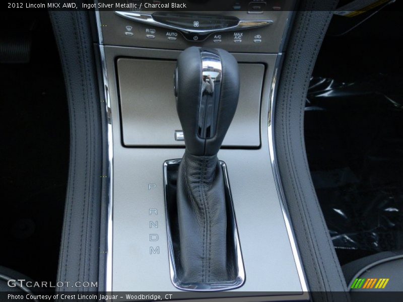 Ingot Silver Metallic / Charcoal Black 2012 Lincoln MKX AWD