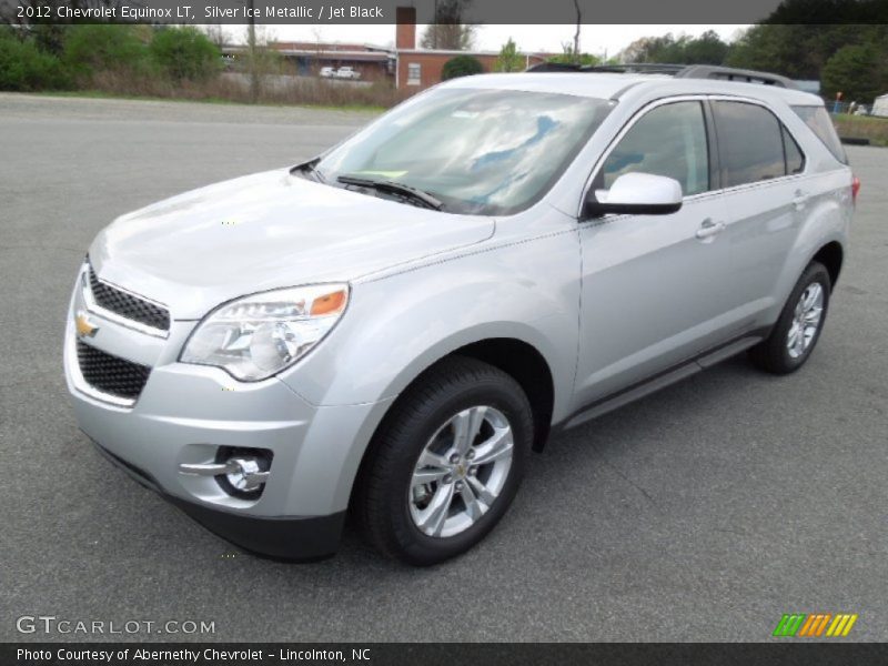 Silver Ice Metallic / Jet Black 2012 Chevrolet Equinox LT