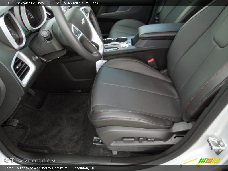Silver Ice Metallic / Jet Black 2012 Chevrolet Equinox LT