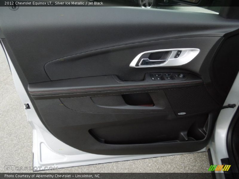 Silver Ice Metallic / Jet Black 2012 Chevrolet Equinox LT