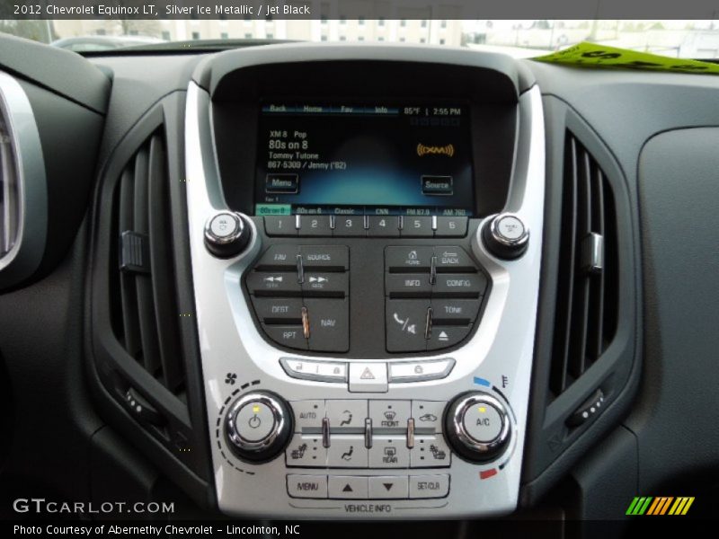Controls of 2012 Equinox LT