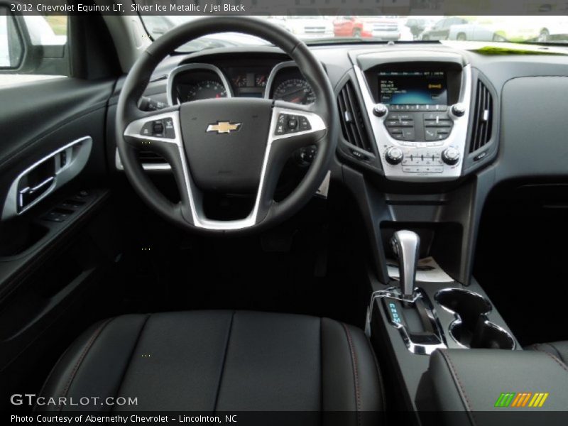 Silver Ice Metallic / Jet Black 2012 Chevrolet Equinox LT