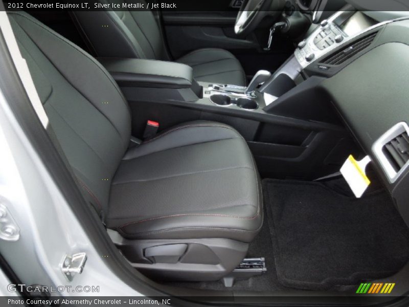 Silver Ice Metallic / Jet Black 2012 Chevrolet Equinox LT