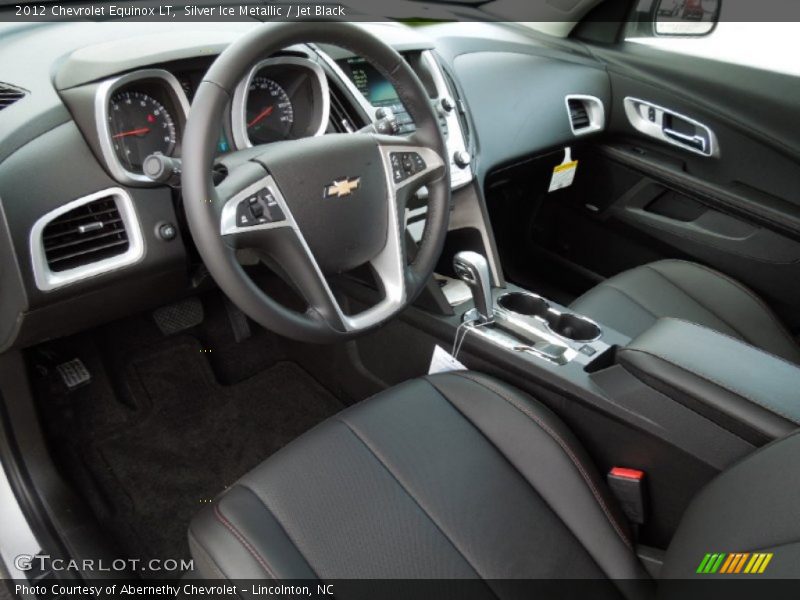 Jet Black Interior - 2012 Equinox LT 