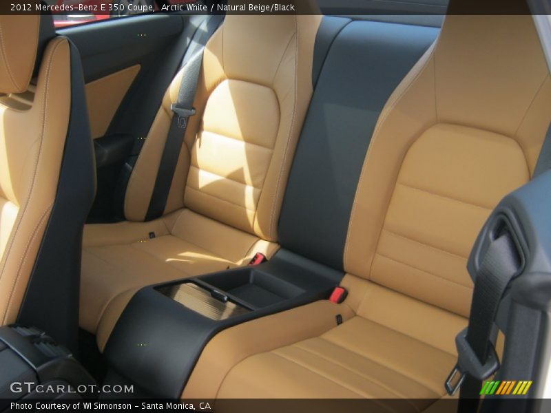  2012 E 350 Coupe Natural Beige/Black Interior