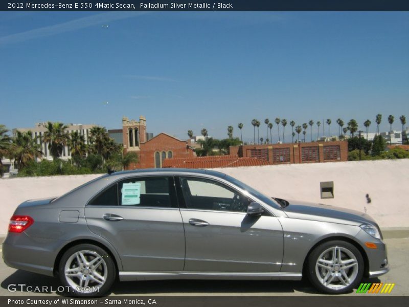  2012 E 550 4Matic Sedan Palladium Silver Metallic