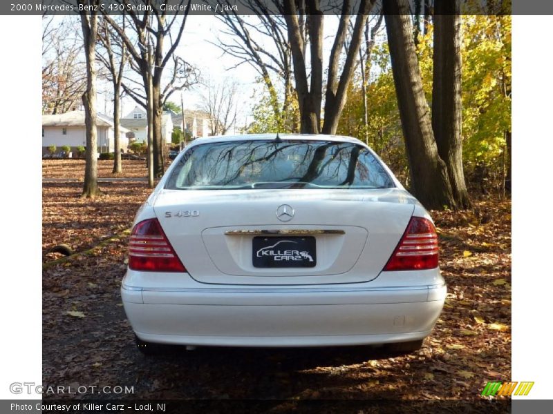 Glacier White / Java 2000 Mercedes-Benz S 430 Sedan