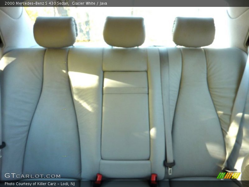 Glacier White / Java 2000 Mercedes-Benz S 430 Sedan