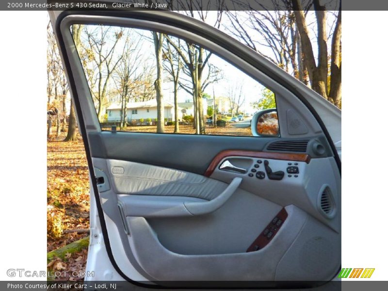 Glacier White / Java 2000 Mercedes-Benz S 430 Sedan