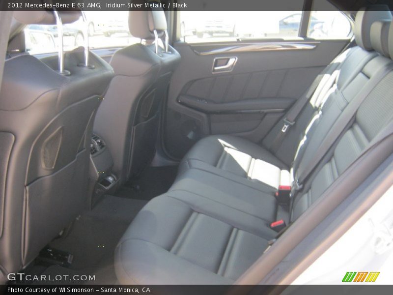 Iridium Silver Metallic / Black 2012 Mercedes-Benz E 63 AMG