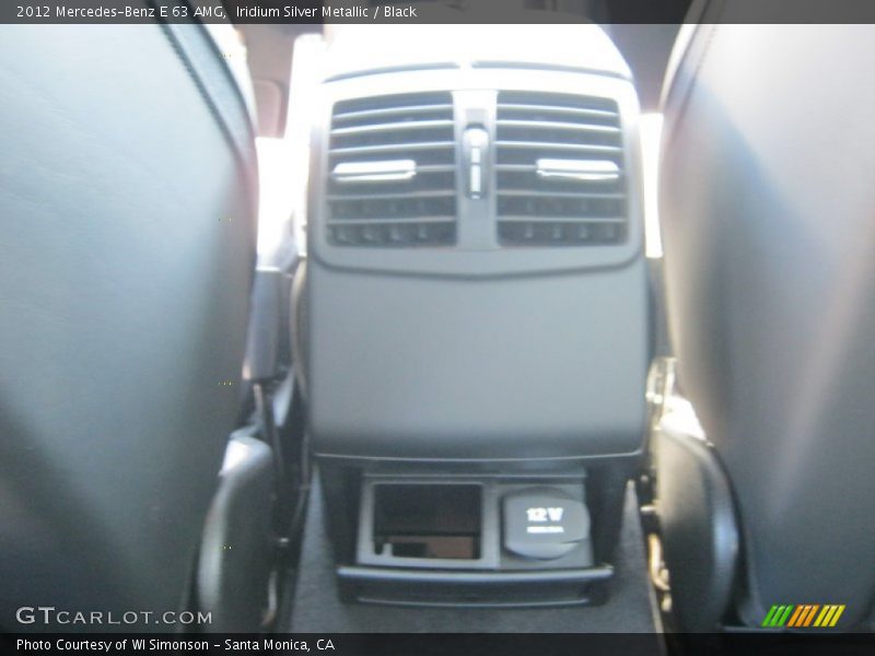 Iridium Silver Metallic / Black 2012 Mercedes-Benz E 63 AMG