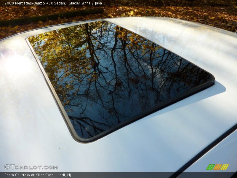 Glacier White / Java 2000 Mercedes-Benz S 430 Sedan