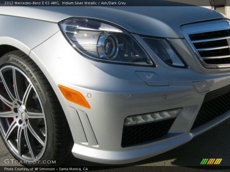 Iridium Silver Metallic / Ash/Dark Grey 2012 Mercedes-Benz E 63 AMG