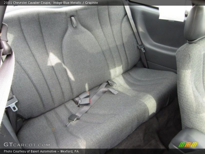 Indigo Blue Metallic / Graphite 2001 Chevrolet Cavalier Coupe