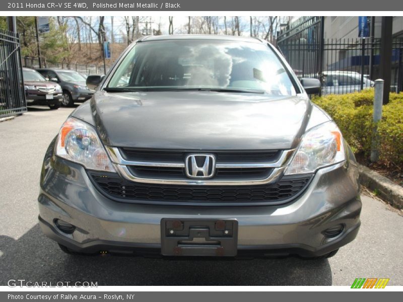 Polished Metal Metallic / Black 2011 Honda CR-V SE 4WD