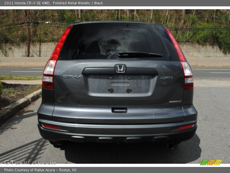 Polished Metal Metallic / Black 2011 Honda CR-V SE 4WD
