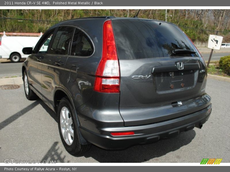 Polished Metal Metallic / Black 2011 Honda CR-V SE 4WD