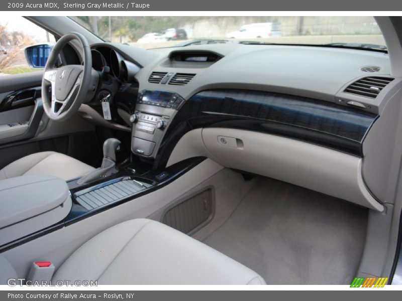 Sterling Gray Metallic / Taupe 2009 Acura MDX