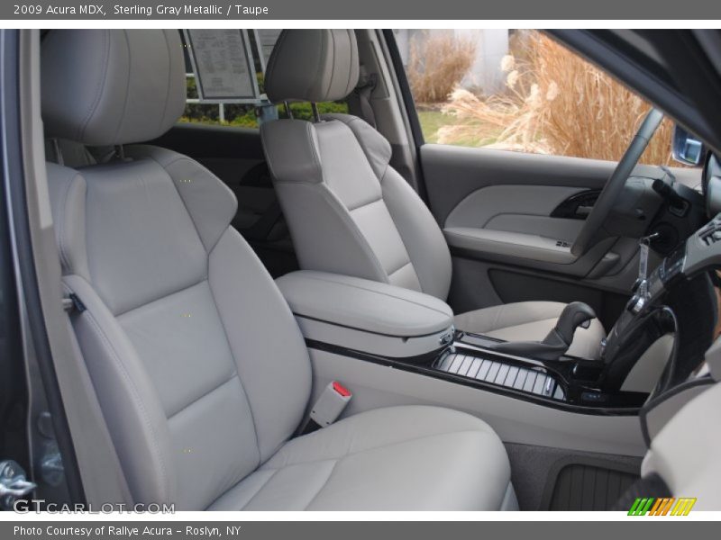 Sterling Gray Metallic / Taupe 2009 Acura MDX