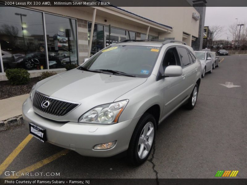 Millinnium Silver Metallic / Black 2004 Lexus RX 330 AWD