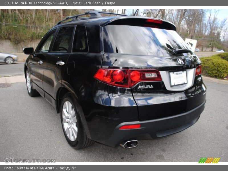 Crystal Black Pearl / Taupe 2011 Acura RDX Technology SH-AWD