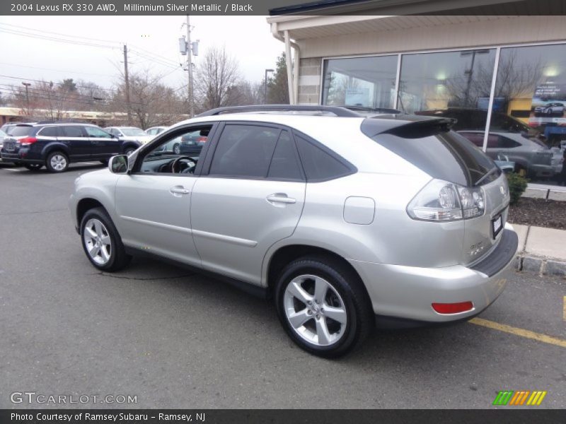 Millinnium Silver Metallic / Black 2004 Lexus RX 330 AWD