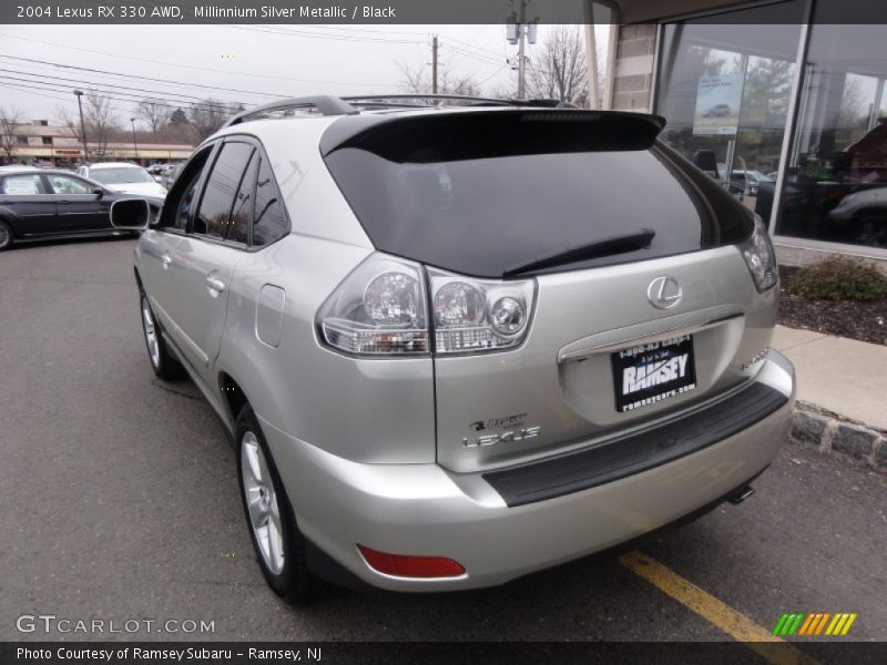 Millinnium Silver Metallic / Black 2004 Lexus RX 330 AWD