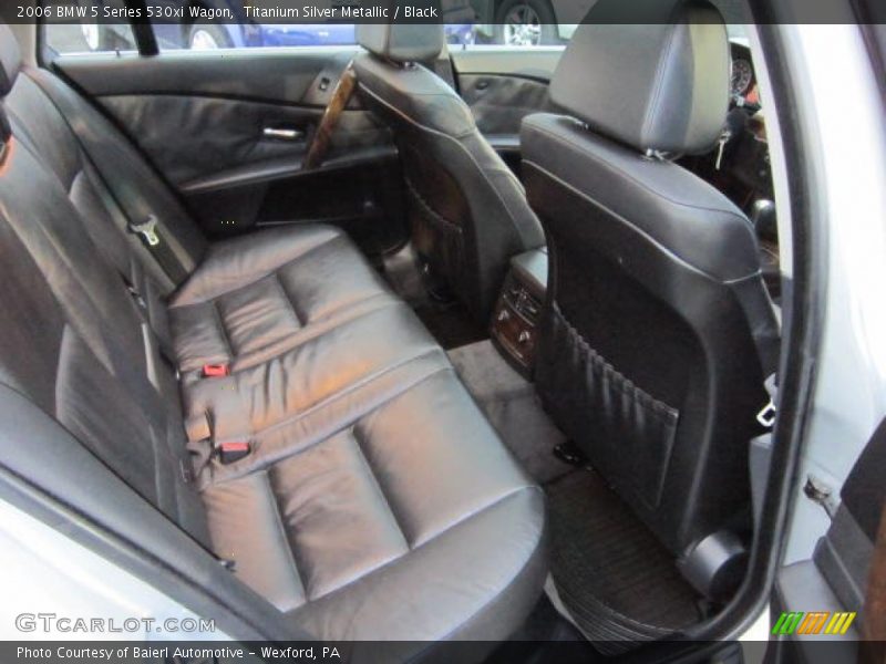 Rear Seat of 2006 5 Series 530xi Wagon
