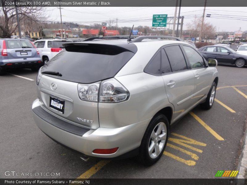 Millinnium Silver Metallic / Black 2004 Lexus RX 330 AWD