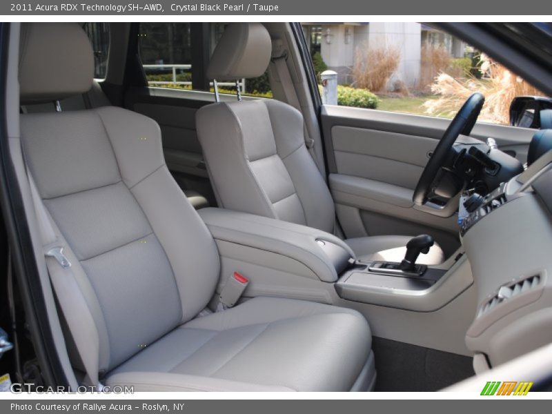 Crystal Black Pearl / Taupe 2011 Acura RDX Technology SH-AWD