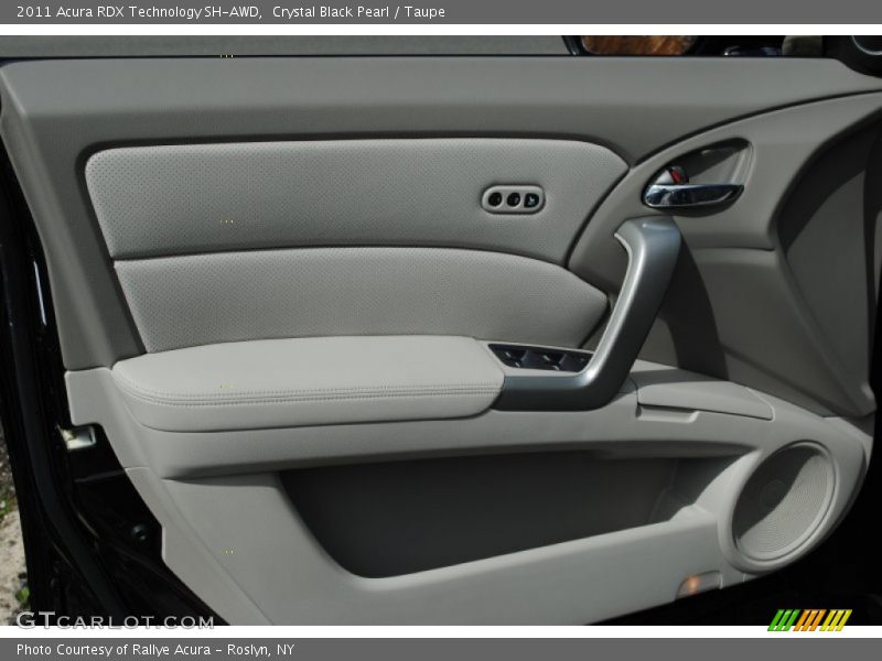 Crystal Black Pearl / Taupe 2011 Acura RDX Technology SH-AWD