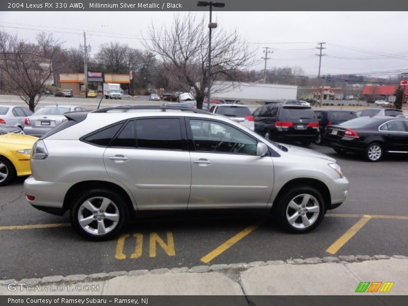 Millinnium Silver Metallic / Black 2004 Lexus RX 330 AWD