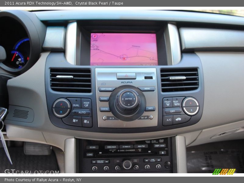 Crystal Black Pearl / Taupe 2011 Acura RDX Technology SH-AWD