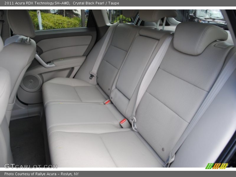 Crystal Black Pearl / Taupe 2011 Acura RDX Technology SH-AWD